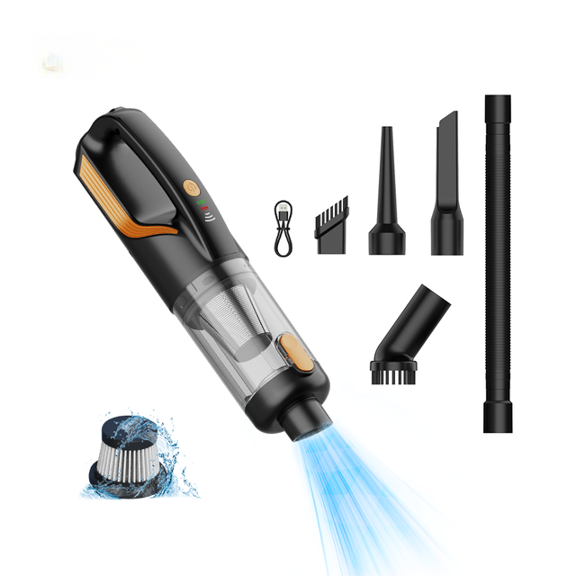 Portable Mini Cordless Vacuum Cleaner for Car Laptop Sewing Machine Keyboard-Battery Powered Wireless Handheld Computer Vacuum