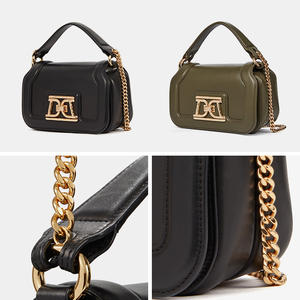 लक्जरी काले हैंडबैग बैग सामान श्रृंखला का पट्टा आपूर्तिकर्ताओं के लिए Gunmetal श्रृंखला बैग पर्स संभाल पट्टा चांदी बैग श्रृंखला हैंडबैग - Product Image 6