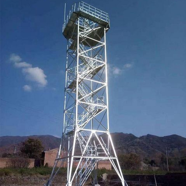 Steel  Watch Tower Forest Fire Observation Tower Communication Forest Observation Tower Manufacturers