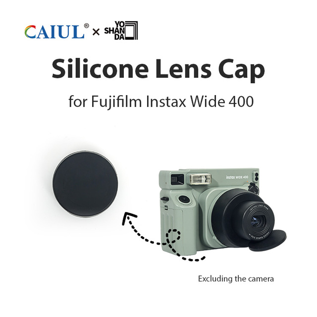 Lens hoods for cameras for fuji Wide 400 Dustproof Anti-scratch 43mm Silicone camera lens hoods & Lens Cover factory price