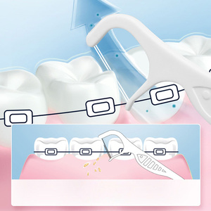 Hilo Dental Ortodóntico <span class=keywords><strong>RECO</strong></span> para Brackets, 100 Unidades, Bolsa Resellable, Iones de Plata Ag+, Antibacteriano, Ultrafino, Nylon Resistente - Product Image 5