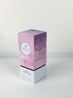 Boîte rigide pour parfum avec insert latéral en plastification mate, boîte à insert rigide personnalisée imprimée pour l'emballage cadeau de flacons de parfum de luxe