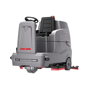 CleanHorse ARES900 high quality electric vinyl epoxy cleaning machine ride on industrial floor scrubber