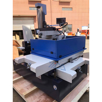 Machine de découpe à fil EDM CNC DK7763 de haute précision avec armoire de commande verticale et moteur PLC