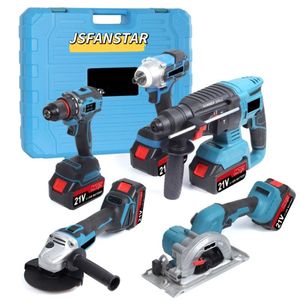 Llave de Impacto Eléctrica Inalámbrica 5 en 1, sin Escobillas, con Batería, Combo de Atornillador de Impacto - Product Image 1
