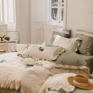 Nuovo <span class=keywords><strong>copripiumino</strong></span> <span class=keywords><strong>in</strong></span> cotone australiano a doppio filo <span class=keywords><strong>in</strong></span> cotone lungo <span class=keywords><strong>in</strong></span> fiocco 100 (CR) Set di quattro pezzi <span class=keywords><strong>in</strong></span> <span class=keywords><strong>seta</strong></span> blu - Product Image 3