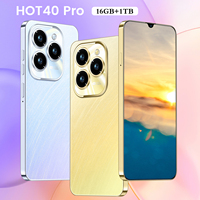 Téléphone Android Tecno Hot40 Pro Très Vendu Prix Exceptionnel Nouveau Grand Écran 6,8 Pouces Smartphone Authentique 5G Tout-en-un