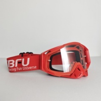 Masque de ski unisexe FBFU avec verres interchangeables, sangle réglable, idéal pour le ski et le cyclisme, compatible avec les lunettes de vue