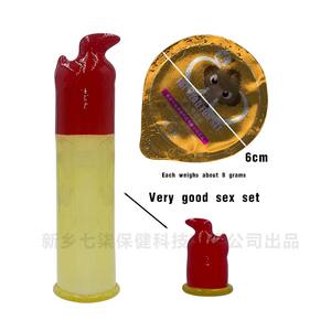 Erotik produkte Lieferant Dicker Sex Schwanz Verzögerung Wieder verwendbares Kondom Private Label Penis Extender Ärmel - Product Image 2