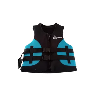 Customize logo fashionable life vest neoprene lifejacket different color child and adults life jacket