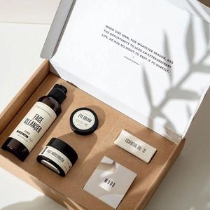 Boîte d'emballage <span class=keywords><strong>pour</strong></span> soins <span class=keywords><strong>de</strong></span> la peau, boîte à courrier imprimée, boîte cadeau en papier <span class=keywords><strong>pour</strong></span> soins <span class=keywords><strong>de</strong></span> la peau, boîte d'emballage cosmétique personnalisée en carton ondulé <span class=keywords><strong>pour</strong></span> cosmétiques - Product Image 1