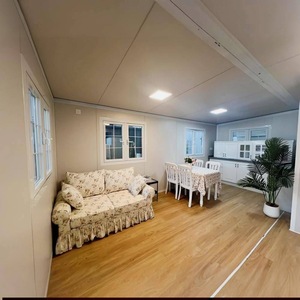Casas Móviles Prefabricadas de Acero Ligero, Expandibles y Plegables, Casas Modulares en Contenedores de 10 Pies, Impermeables, Tipo Villa, para Dormitorios o Escuelas - Product Image 4