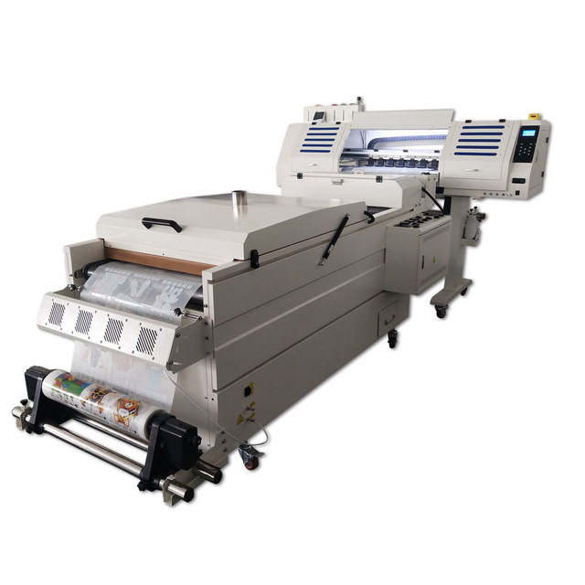 2023 Wholesale HJD 60cm Dual I3200 Heads Digital Inkjet DTF Printer With Automatic Powder Shaker