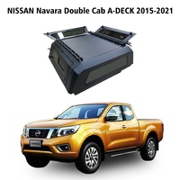 Accesorios a medida Aluminio 4X4 Pickup Canopy Pickup Truck Topper Hardtop Bed Capper para NISSAN Navara