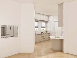 Proveedor de Gabinetes de Cocina Baratos Personalizados, Paneles de Madera para Puertas de Cocina, Gabinetes de Cocina Pequeños Blancos - Product Image 6