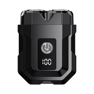 Nueva afeitadora para hombre, ABS, pantalla eléctrica, cabezal magnético, mini afeitadora eléctrica portátil para uso doméstico. - Product Image 3