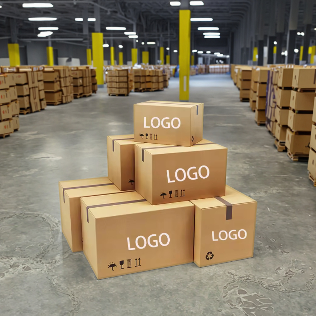 Wholesale Recyclable Brown Express Packaging Corrugated Transport Box Kraft Paper Shipping And Mailing Boxes For Delivery