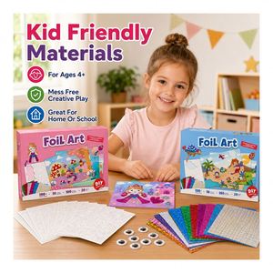 Kit d'activités en aluminium avec logo personnalisé et scènes de dessins animés, modèles en mousse, jouet pour fête d'anniversaire, cadeau pour importateurs - Product Image 3