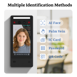 Realnd ZDF4695 5 Inch AI <strong>Facial</strong> <strong>Recognition</strong> Access Control <strong>Time</strong> Attendance <strong>Machine</strong> 1MP Camera Night Vision Liveness Detection - Product Image 4