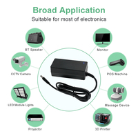 Chargeur de bureau 36V 1.5A 42V 1A 48V 1A 48V 1.25A Adaptateur d'alimentation USB 65W 24V Alimentation pour imprimante Pompe à eau ICT Netcom