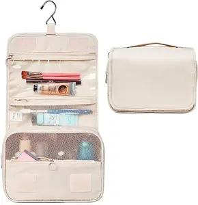 Organizador de gran venta 2024 para mujeres y niñas, neceser de viaje colgante impermeable de buena calidad