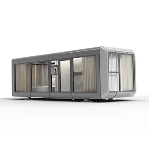 Wholesale Glamping Pod Modular House Living Aluminum Alloy Capsule House