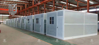 Pliable pour installation rapide 20ft 40ft Maisons conteneurs préfabriquées habitation d'urgence maison mobile conteneur Maison pliante modulaire