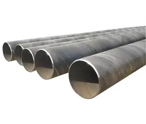 Tuyau d'acier en spirale de haute qualité et à bas prix S235J0H SA53 S235 S275 tuyau d'acier en spirale