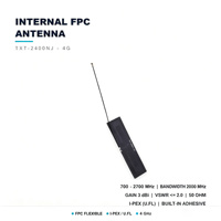 Antenne FPC interne 700-2700 MHz 4 GHz WiFi I-PEX U.FL 3 dBi, antenne FPC flexible pour module de routeur passerelle IoT