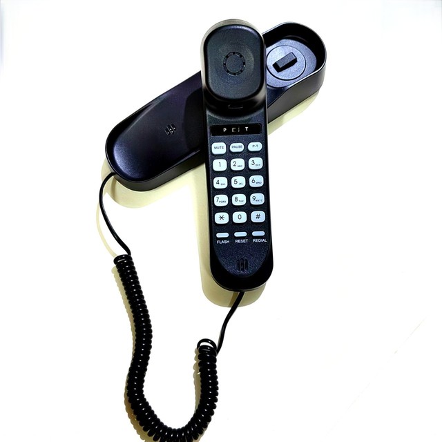 Wall-Mounted Telephone Basic Landline Elevator Phone with Bread Machine