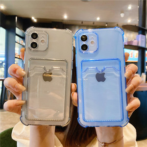 Trong Suốt Rõ Ràng Chủ Thẻ Tín Dụng Trường Hợp Điện Thoại Cho Iphone17 16 15 14 13 12 11 Pro Max Bảo Vệ Ví Điện Thoại Chủ Thẻ Trường Hợp - Product Image 5