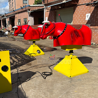 Défi électrique rodéo taureau équitation Machine location commerciale pour enfants adultes mécanique gonflable eau amusement facilité