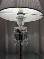 Lampe de table en cristal de style européen pour salon, lustre, lampe de chevet, cristal pur, cristal de lustre, décoration intérieure