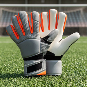 Guantes de Portero de Fútbol Unisex de Alta Calidad, Cómodos y Suaves, Hechos de Látex Alemán y Material PU Personalizado al por Mayor - Product Image 3