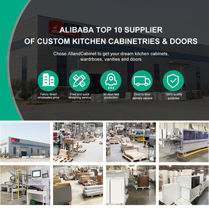 Tendencias <span class=keywords><strong>de</strong></span> Diseño <span class=keywords><strong>de</strong></span> Gabinetes Allandcabinet: Gabinete <span class=keywords><strong>de</strong></span> Cocina <span class=keywords><strong>de</strong></span> Isla Moderno <span class=keywords><strong>de</strong></span> Alta Gama en Melamina Negra con Acabado Lacado y Gabinetes <span class=keywords><strong>de</strong></span> Pared Acanalados - Product Image 4