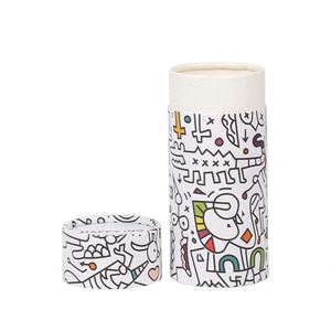 Eco Friendly <b>Cardboard</b> Paper Tubes for Stationary Cylinder Paper Packaging for Color Pencil Kraft Gift Tube <b>Box</b> for Kids - Product Image 1