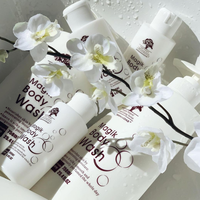 Gel Douche Hydratant Arganmidas pour Adultes, Réparateur, Éclaircissant, au Beurre de Karité