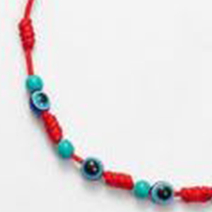 Braccialetto con Perline e Elementi Simbolici del Festival delle Sette Stelle, Filo Rosso e Blu, Gioielli di Moda per Donne - Product Image 5