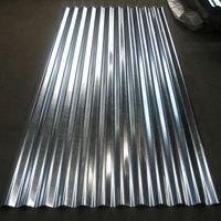 Tôle d'acier galvanisé ondulé de haute qualité, revêtement Z10-Z29, anti-corrosion, résistant aux intempéries, tôle de toiture métallique, soudage JIS