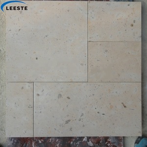 Chine Pas Cher pierre de Chaux Beige Prix jaune Revêtement Mural Calcaire - Product Image 5