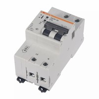 Acrel ASCB1-63-C32-2P 16A Tipo D, Interruptor Inteligente de Protección de Circuito con Monitoreo de Parámetros, Protección Contra Sobrecarga, Sobrecorriente y Fugas