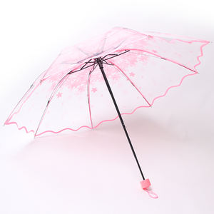 <span class=keywords><strong>Parapluie</strong></span> en forme de dôme fleuri <span class=keywords><strong>Transparent</strong></span>, bulle POE, <span class=keywords><strong>Transparent</strong></span> - Product Image 3