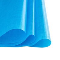 Rouleau de tissu cristallin HLD350g en PVC ignifuge, ultra-léger et résistant à l'usure, personnalisable
