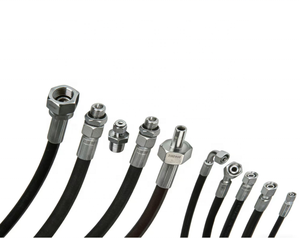 <span class=keywords><strong>Tuyau</strong></span> hydraulique à revêtement en polyuréthane thermoplastique pivotant, à double couche haute résistance, avec âme en nylon tressé synthétique - Product Image 1