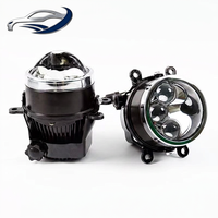 Projecteur de feux antibrouillard LED pour voiture, 3 pouces, tricolore, triple faisceau direct, double faisceau, 6000K, 12V, 120W, IP67, étanche, pour Honda, Toyota, Nissan