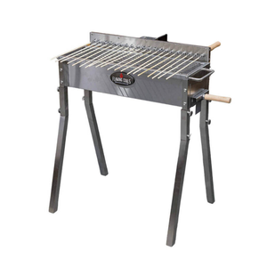 เหล็กเสียบเคบับสแตนเลส 20 ชิ้น ทนทาน สำหรับเตาบาร์บีคิวฮิบาชิ ใช้ในบ้าน - Product Image 2