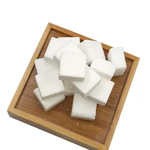 Cubo de açúcar de mesa de Stevia fresco e fresco de qualidade alimentar, produto de serviço OEM, natural e com zero calorias