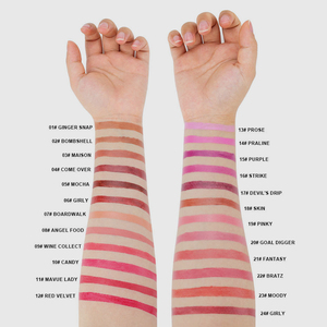 Hot bán Chất lượng cao giữ ẩm <span class=keywords><strong>Matte</strong></span> không thấm nước Pearlescent lâu dài Vegan Son môi tùy chỉnh màu sắc & logo - Product Image 4