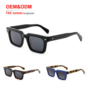 Lunettes de soleil polarisées TAC en gros, lunettes anti-lumière bleue haut de gamme, unisexe, OEM ODM, en acétate, de luxe, mode, pour hommes - Product Image 1