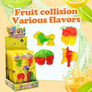 Vente en gros de <span class=keywords><strong>bonbons</strong></span> gelés halal gommeux amusants en forme d'animal <span class=keywords><strong>bonbons</strong></span> et <span class=keywords><strong>bonbons</strong></span> 3D en forme de lion et de tigre <span class=keywords><strong>bonbons</strong></span> mous ODM - Product Image 4